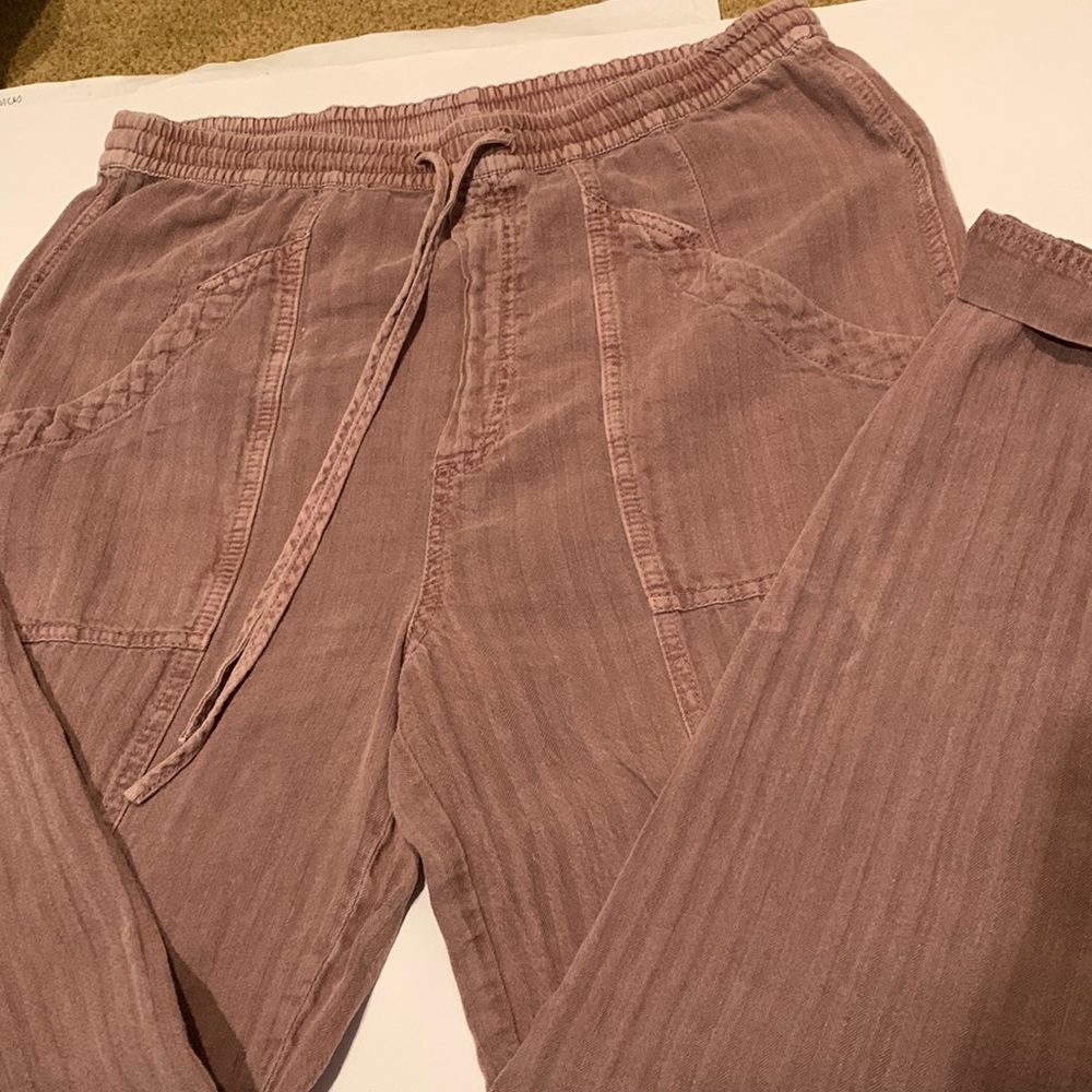 Comfy Free People drawstring pants